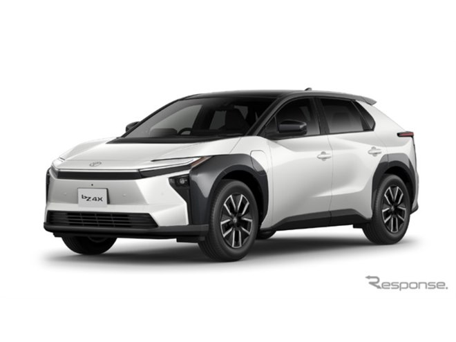 電気自動車 トヨタのEV『bZ4X』、一部改良で航続746kmに延長…480万円から - 価格.com
