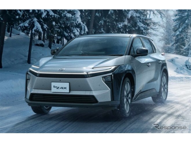 電気自動車 トヨタのEV『bZ4X』、一部改良で航続746kmに延長…480万円から - 価格.com