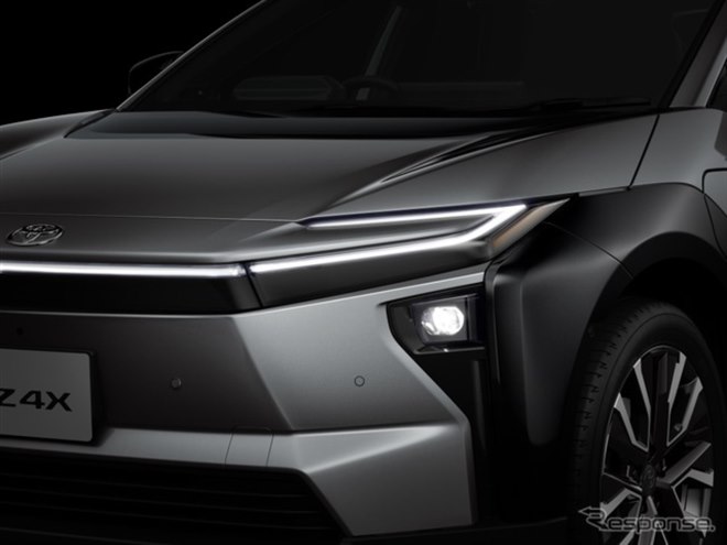 トヨタのEV『bZ4X』、一部改良で航続746kmに延長…480万円から - 価格.com