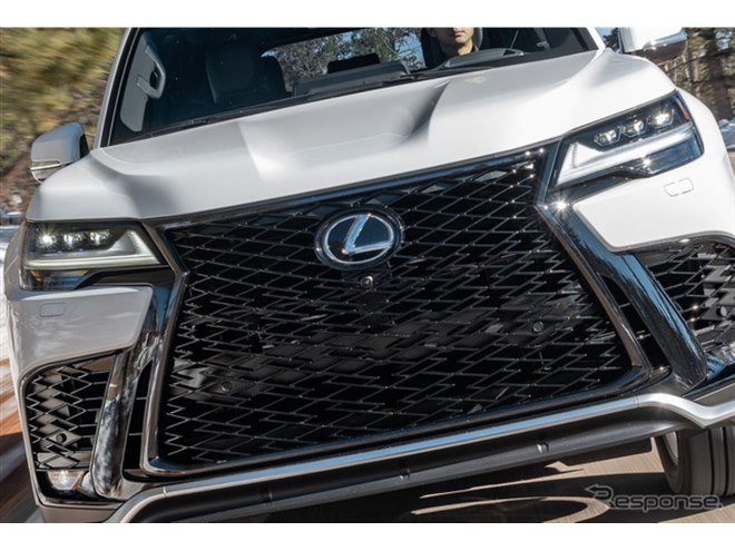 存在感バチバチ」日本にはないレクサス LXの「F SPORT」登場に、SNS