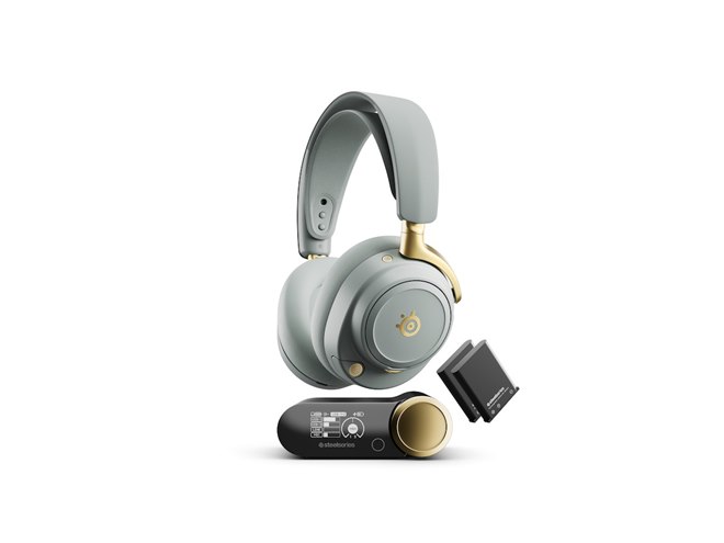 SteelSeries、ハイレゾワイヤレス対応のプレミアムゲーミングヘッド