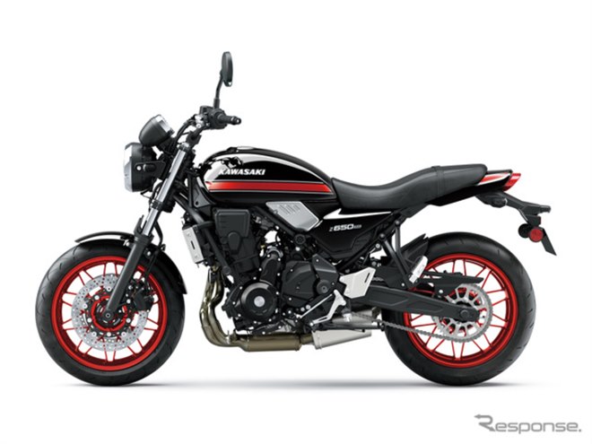ザッパーデザイン採用のレトロスポーツ、カワサキ『Z650RS』に新カラー