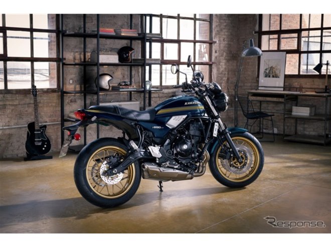 ザッパーデザイン採用のレトロスポーツ、カワサキ『Z650RS』に新カラー