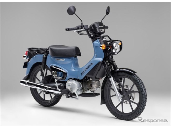 ホンダ、新基準原付の110cc『スーパーカブ』『クロスカブ』3機種を発表