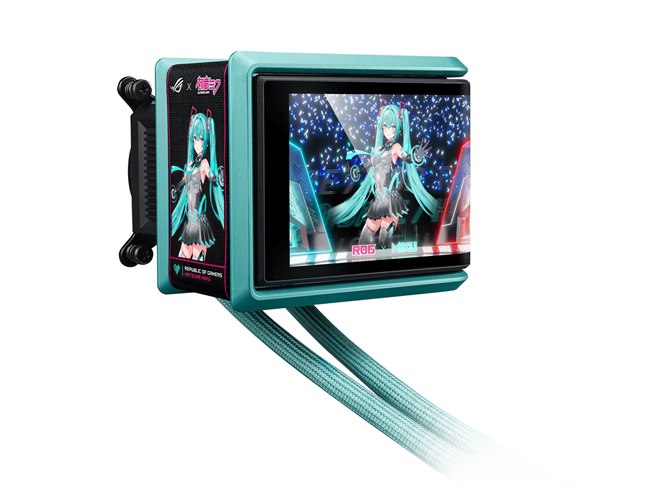 ASUS、初音ミクとコラボしたゲーミングコレクション「ROG × 初音