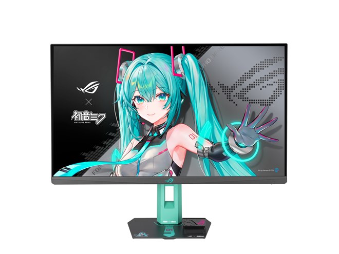 ASUS、初音ミクとコラボしたゲーミングコレクション「ROG × 初音ミク