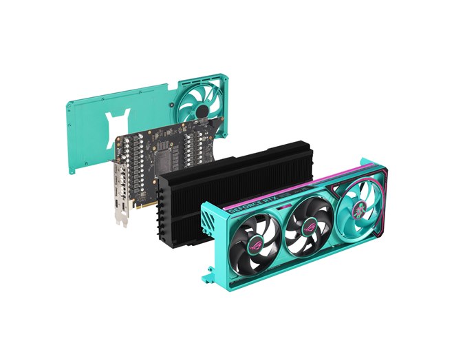 ASUS、初音ミクとコラボしたゲーミングコレクション「ROG × 初音ミク