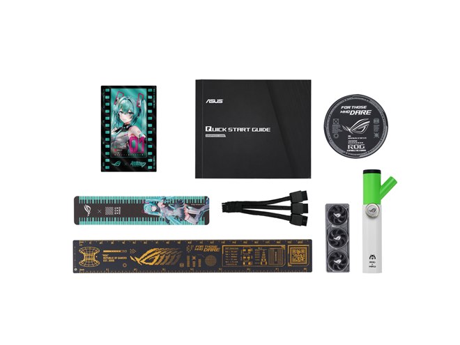 ASUS、初音ミクとコラボしたゲーミングコレクション「ROG × 初音ミク