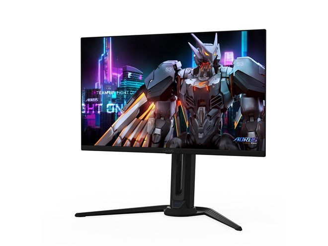 GIGABYTE、27型で最大500HzのOLED搭載機種などゲーミングモニター5機種