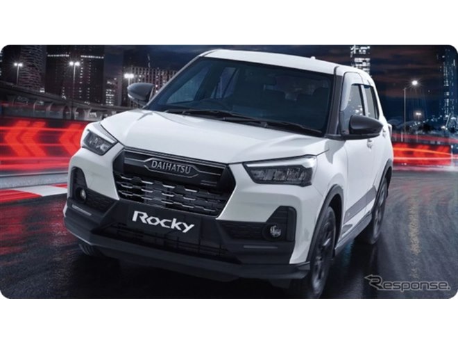 ダイハツ『ロッキー』改良新型、新グリルで表情変化インドネシアで