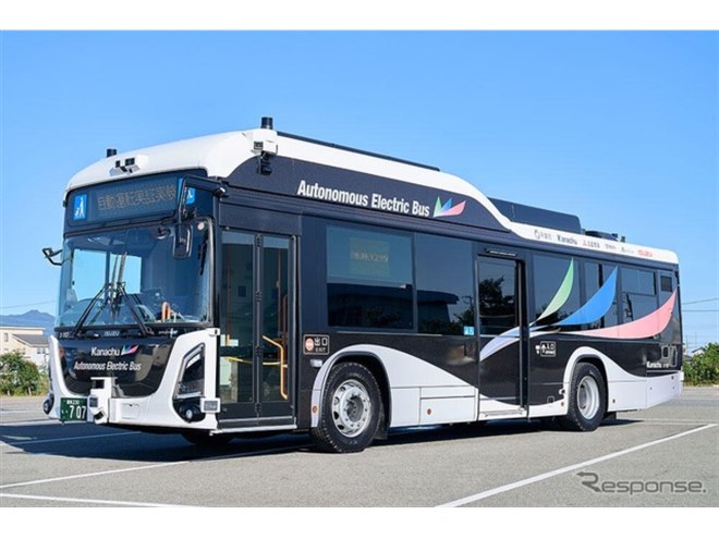 エルガEV』の自動運転バス、いすゞが世界初公開へ…ジャパンモビリティ