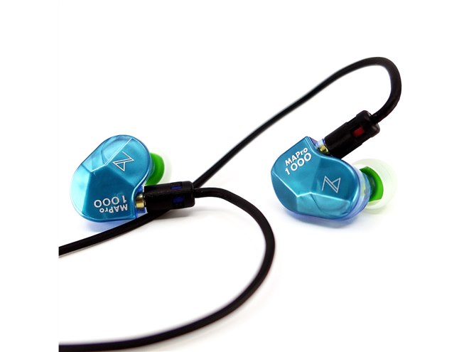 Maestraudio、耳道の負担を軽減して遮音性を高めたモニターイヤホン