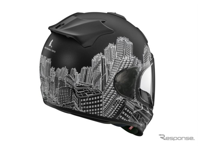 アライ、フルフェイス『TXストラーダ』シリーズの新グラフィック