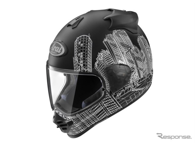 アライ、フルフェイス『TXストラーダ』シリーズの新グラフィック