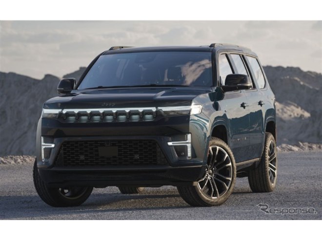 ジープの大型SUV『グランドワゴニア』に改良新型、米国初のレンジ