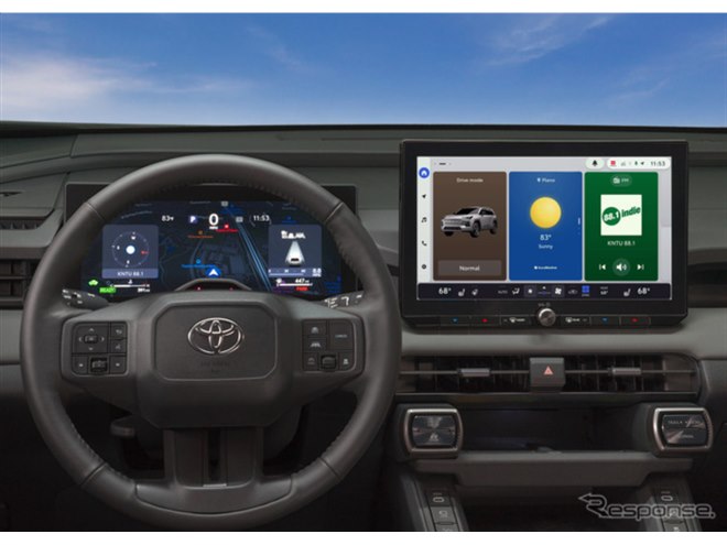 米トヨタ、新世代オーディオマルチメディアシステム発表…『RAV4』新型 