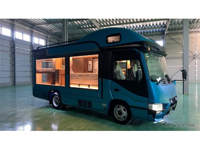 最新キャンピングカー9台、ナッツRVがスケルトン仕様も展示…ジャパン