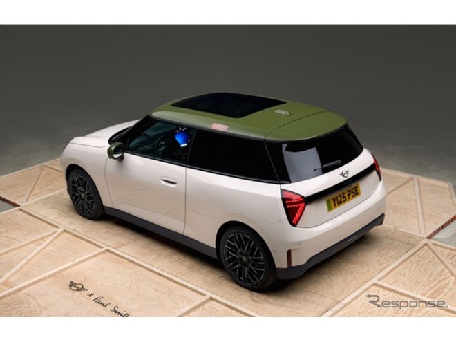 MINIと「ポール・スミス」、遊び心あふれるコラボ第3弾モデル世界初