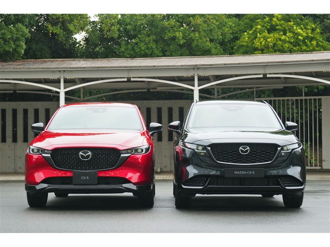 新型「マツダCX-5」登場 実車の一般公開は世界初【ジャパンモビリティ