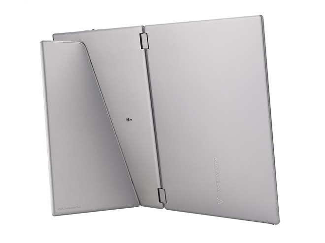 ASUS、2枚の14型有機ELパネルを搭載したポータブルモニター「ZenScreen