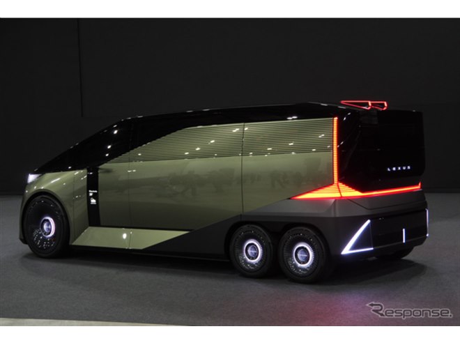 ◆ エルエス SFシリーズ No.8 ビッグコマンダ ◆LS 宇宙突撃戦車 レクサスの新型「6輪ミニバン」の全貌が明らかに！「LS」は