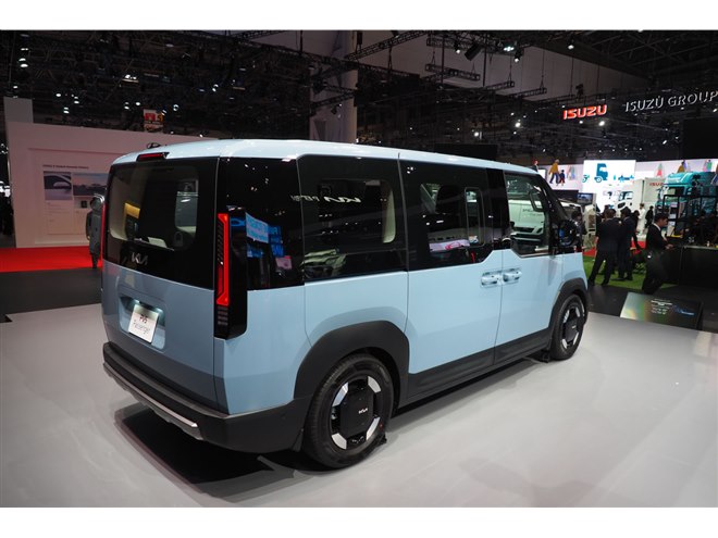 Kia（キア）がワンボックスタイプの電気自動車「PV5」を初披露 2026