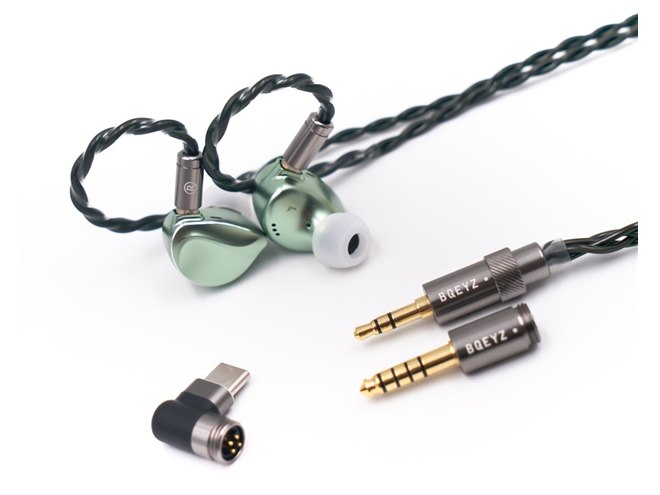 BQEYZ WINTER 有線イヤホン BQEYZ、骨伝導ユニットを強化したハイブリッド有線イヤホン「Winter II