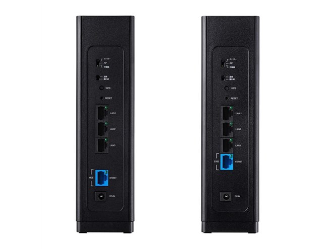 エレコム、Wi-Fi 7ルーターの10Gbps対応モデルと2.5Gbps対応モデル