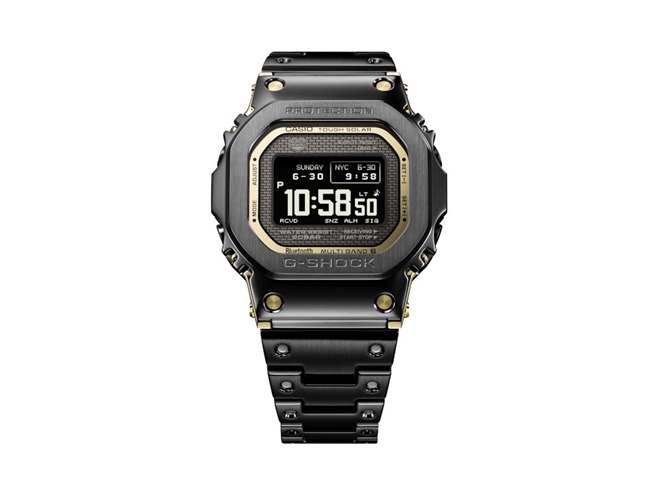 カシオ、フルメタルG-SHOCK初のMIP液晶搭載モデル「GMW-BZ5000」3機種