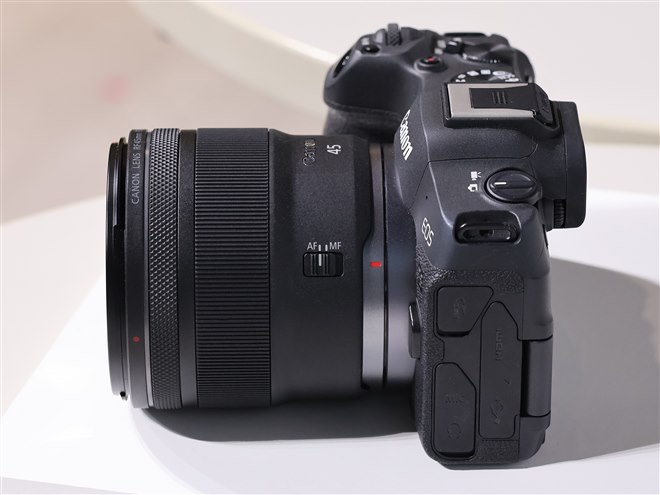 66,000円、キヤノンからF1.2の大口径標準単焦点レンズ「RF45mm F1.2