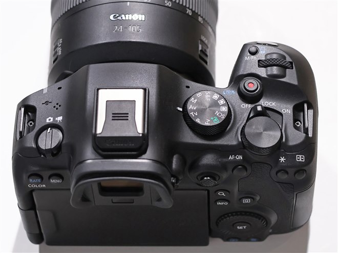 キヤノン、有効3250万画素のフルサイズミラーレス「EOS R6 Mark III