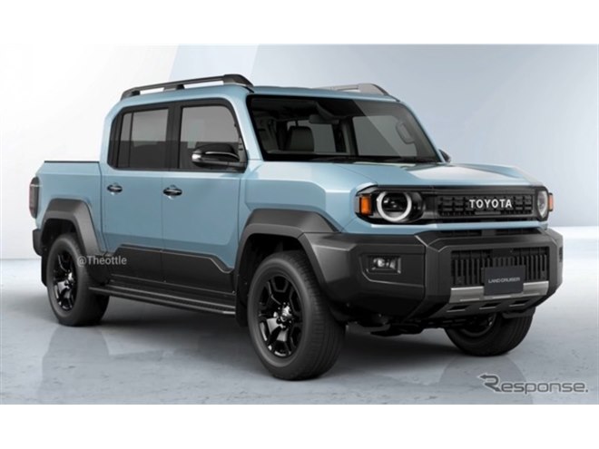 爆売れ確実？ これがトヨタ『ランクルFJ』のピックアップトラックだ