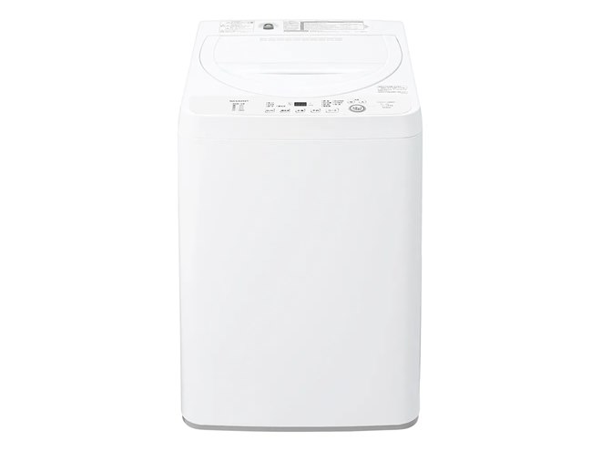 動作問題なし、清潔、最安のSHARP ドラム式洗濯乾燥機 シャープ、節水＆清潔性にすぐれた「穴なし槽」搭載の縦型洗濯乾燥機