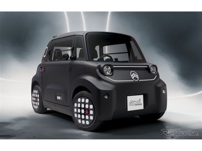 シトロエンの超小型EV『アミ』、初のマットブラック仕様「ダークサイド