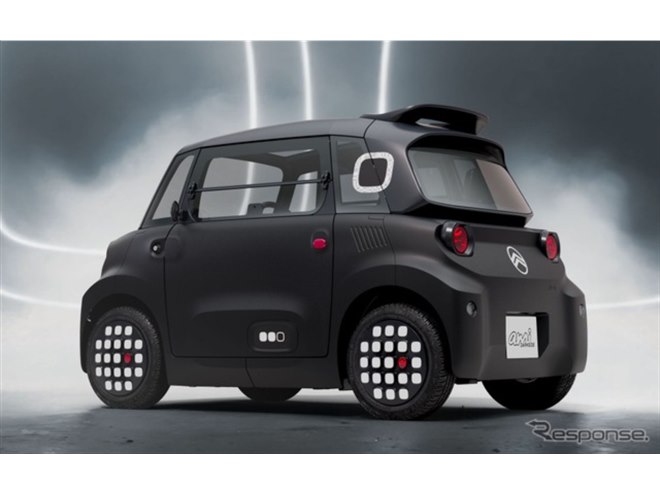 シトロエンの超小型EV『アミ』、初のマットブラック仕様「ダークサイド