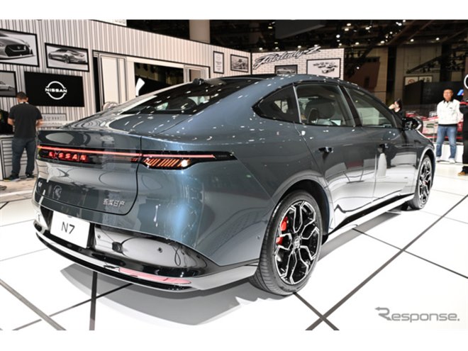 話題の日産の新型セダン『N7』がお目見え！ 日本導入に期待せざるを得