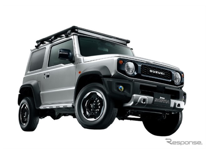 スズキ、『ジムニー シエラ』の純正用品装着車など出展へ…FIELDSTYLE