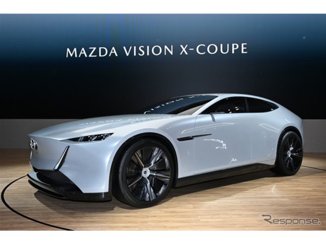 MAZDA VISION COUPE 100周年　値引き交渉可 マツダはロータリーに本気！マツダ6よりデカい『VISION X-COUPE』は次