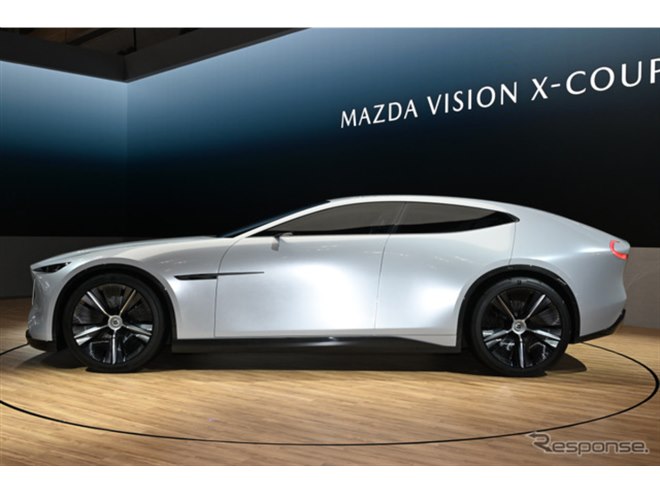 マツダはロータリーに本気！マツダ6よりデカい『VISION X-COUPE』は次