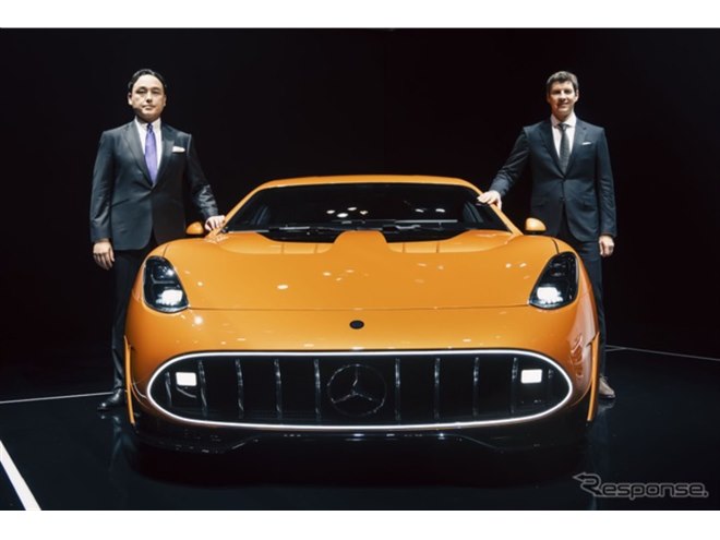 5分で400km分を充電！ メルセデス、未来の4ドアスポーツカー『AMG GT