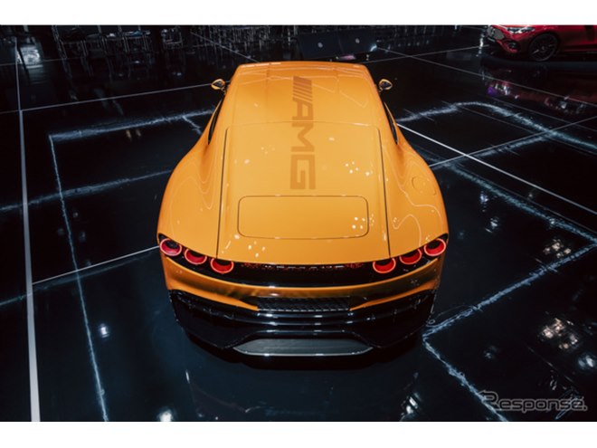 5分で400km分を充電！ メルセデス、未来の4ドアスポーツカー『AMG GT