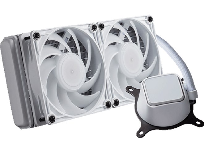 ❣️安室ちゃん❣️さん専用　3本セット 玄人志向、簡易水冷CPUクーラー「KURO-AIOWC/V2シリーズ」にホワイト