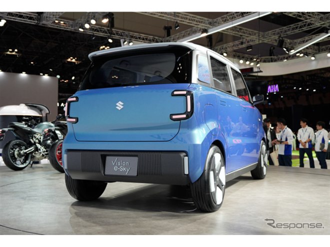 300万円以下なら即買う」スズキの軽EV『Vision e-Sky』に期待高まる