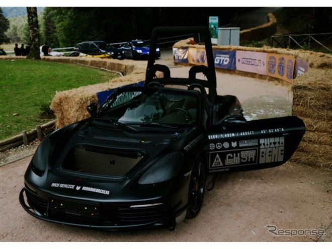 ポルシェ究極のカメラカー、『718ボクスターS』を見習い工が改造…秘蔵