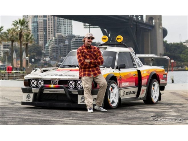 堺市南区発　激シブ　ホーネット　自賠責１年付き　カスタム多数　 ETC付き　即乗り可　好調　配送可 スバル『レオーネ』のピックアップ『ブラット』、670馬力のジムカーナ