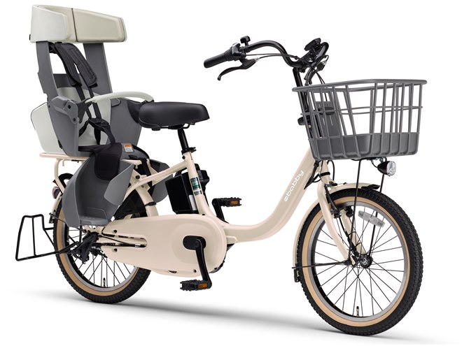ヤマハ、幼児2人同乗基準適合の電動アシスト自転車「PAS babby」「PAS