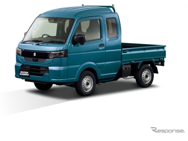 軽トラもここまで進化したか」スズキ『キャリイ』のデザインが大胆進化