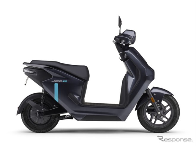 ヤマハの原付「ジョグ」が新型電動スクーターに変身！ ホンダの交換式