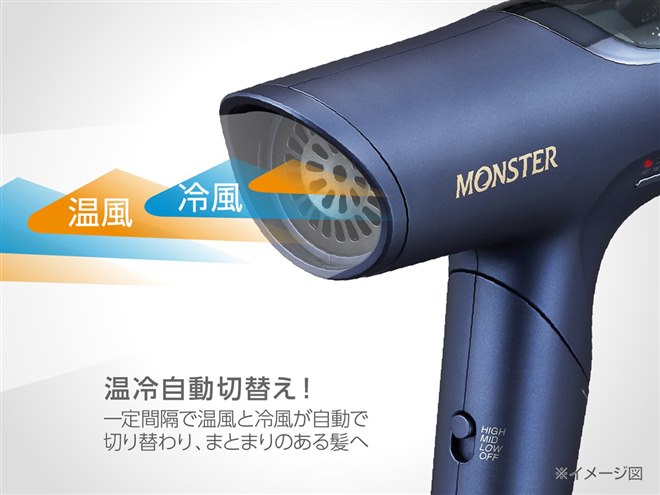 コイズミ、コード込みで約445gの軽量コンパクトなハイスピード