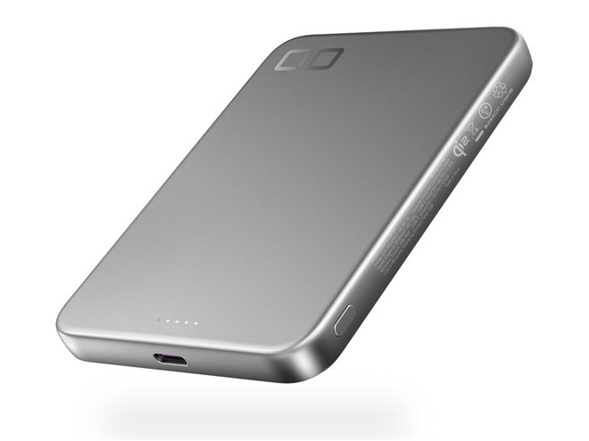 CIO、半固体系セル採用の薄型Qi2モバイルバッテリー「SMARTCOBY SLIM